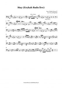 bass transcription